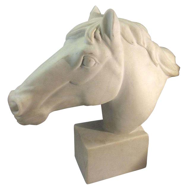 Animal Horse Head Marble Statue Price