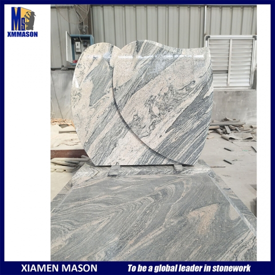 europäischer Granit Mandalay China Juparana Grabstein