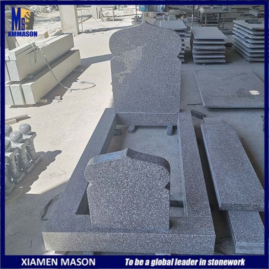 Fabrik verkaufen chinesischen Granit Moslem Grabstein