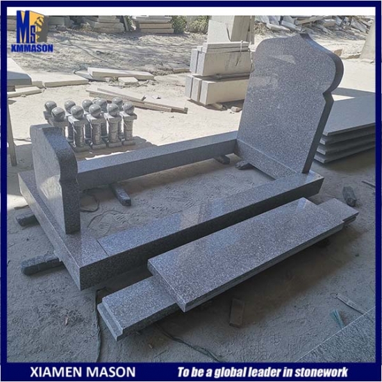 Factory Sell Chinese Granite Moslem Gravestone
