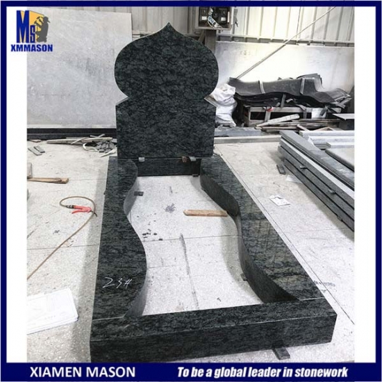 Bespoke Muslim Granite Headstone